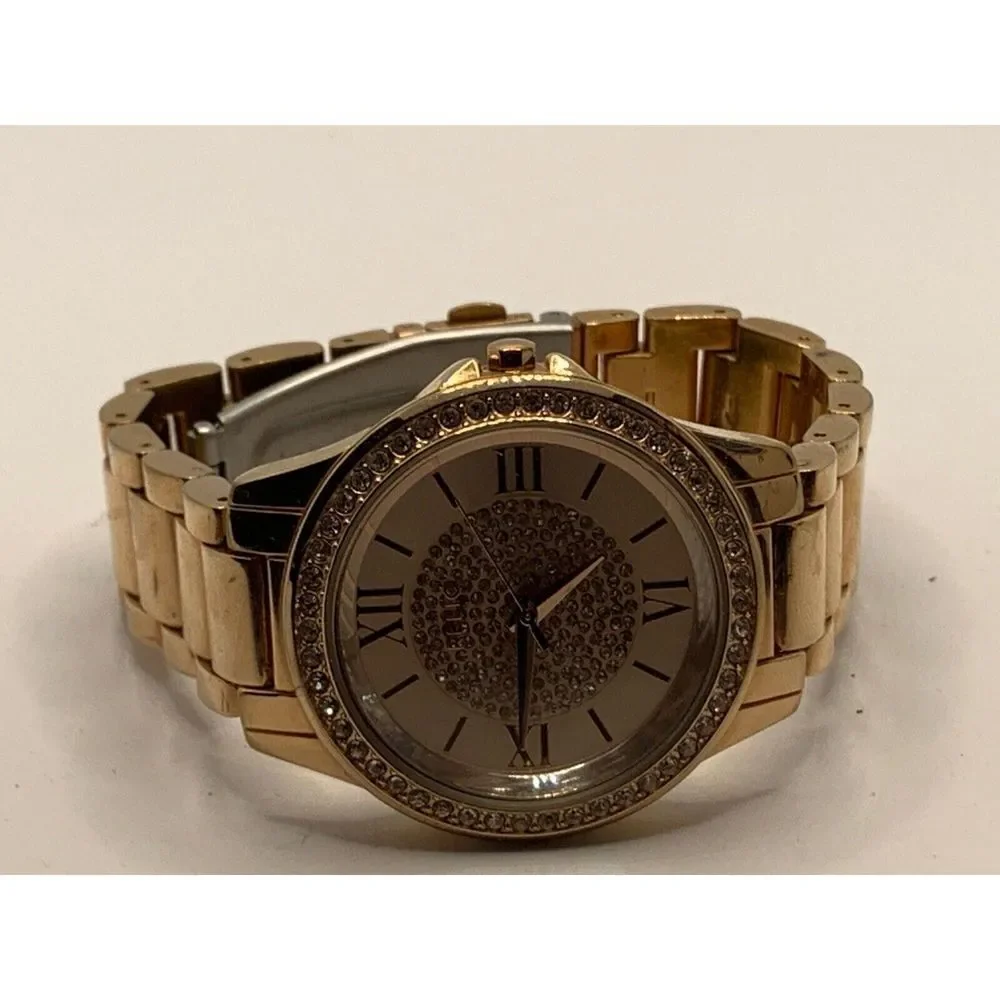 Relic ZR12178 Women's Stainless Steel Analog Rose Gold Dial Quartz Watch JD327